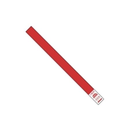 Regalo 0.75 x 10 in. Red Wristbands, 500PK RE2820018